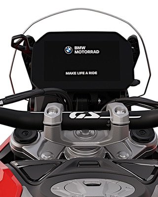 The adjustable sport windscreen of the R 1300 GS from BMW Motorrad