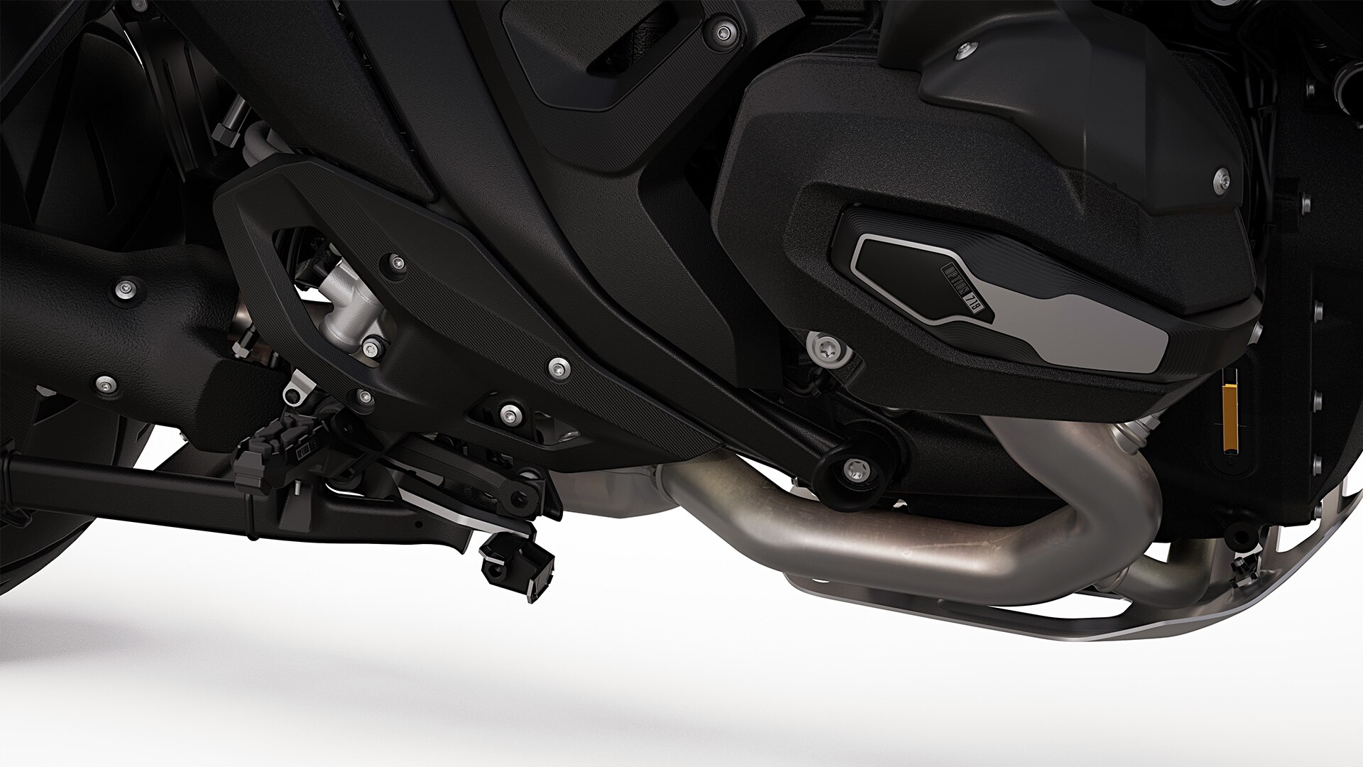 The Option 719 milled parts of the R 1300 GS Biscaya
