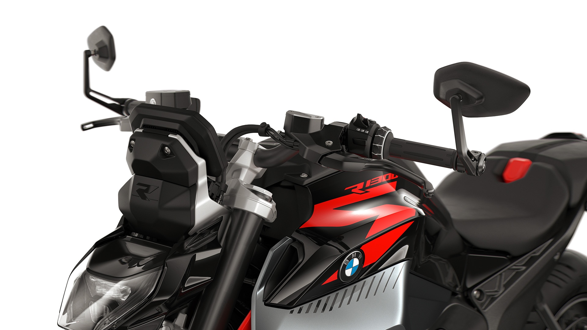 Handlebar end mirrors of the R 1300 R from BMW Motorrad